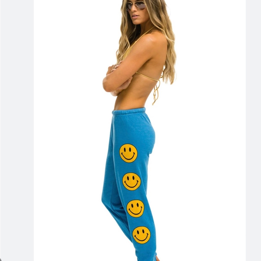 Aviator Nation Smiley pants